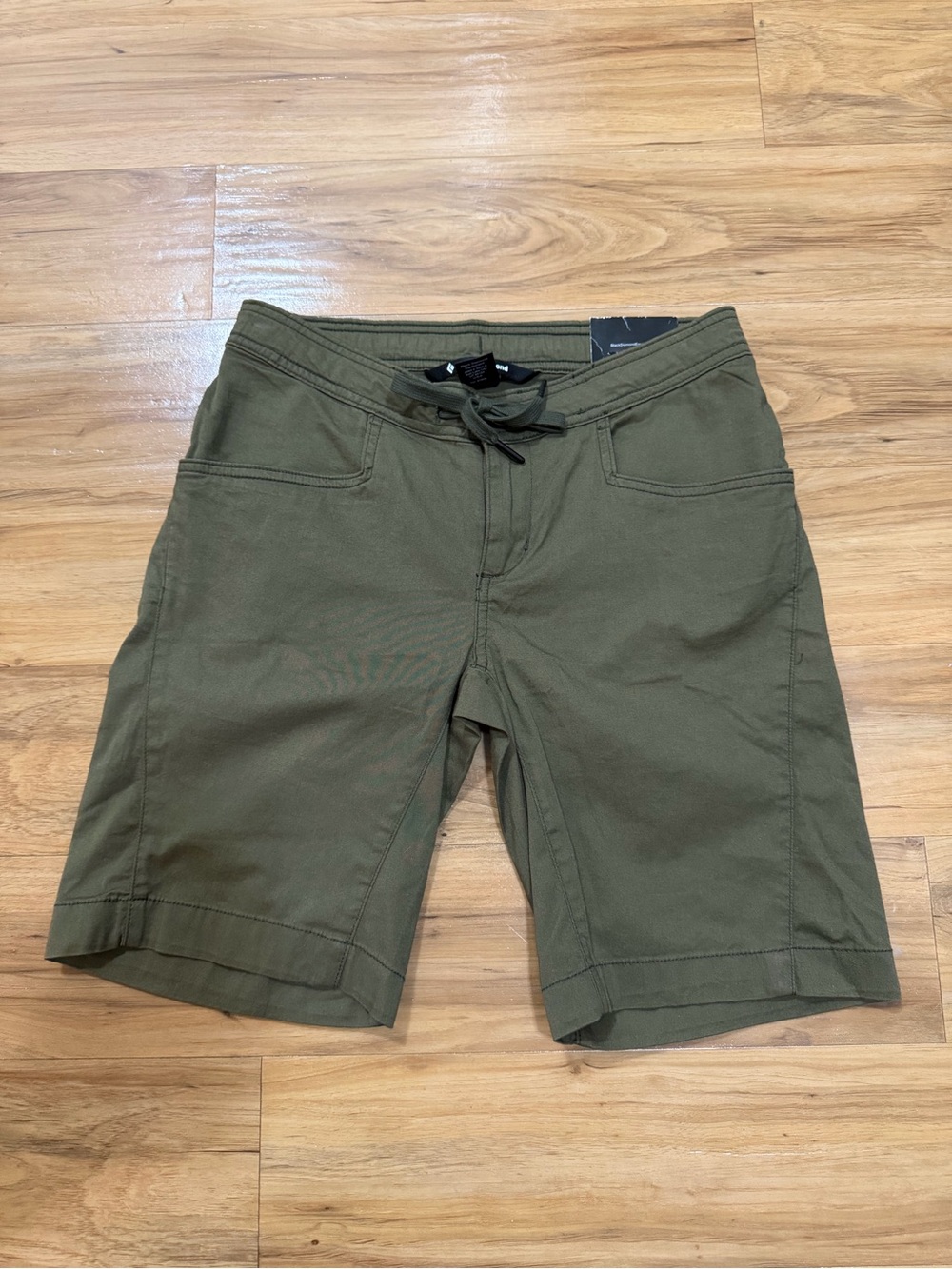 Black Diamond women’s Olive Drawstring Casual Shorts